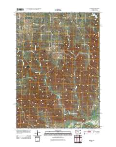 Howes 2012 topographic map thumbnail