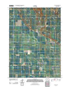 Gayville 2012 topographic map thumbnail