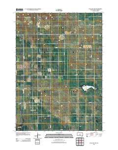 Dog Ear Lake 2012 topographic map thumbnail