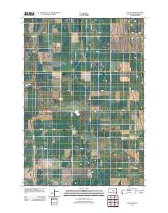 Doland SW 2012 topographic map thumbnail
