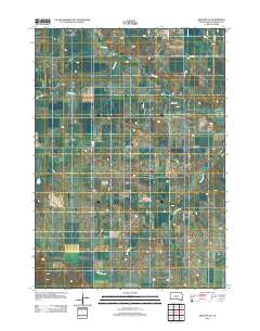 Gregory SE 2012 topographic map thumbnail