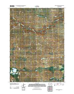 Spring Creek SW 2012 topographic map thumbnail