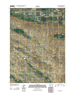 Allan Dam 2012 topographic map thumbnail