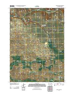 Spring Creek 2012 topographic map thumbnail