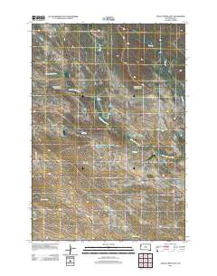 Alkali Creek East 2012 topographic map thumbnail