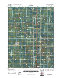 Beresford NE 2012 topographic map thumbnail