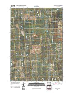 Bessie Butte 2012 topographic map thumbnail