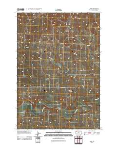 Bixby 2012 topographic map thumbnail
