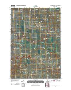 Black Horse Butte NE 2012 topographic map thumbnail
