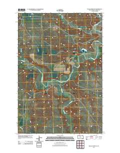 Black Horse NE 2012 topographic map thumbnail