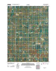 Carlock 2012 topographic map thumbnail