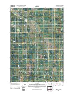 Broadland 2012 topographic map thumbnail