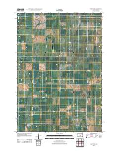 Carpenter 2012 topographic map thumbnail