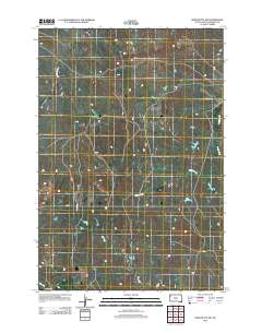 Bams Butte NW 2012 topographic map thumbnail