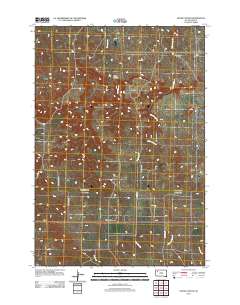 Cedar Canyon 2012 topographic map thumbnail