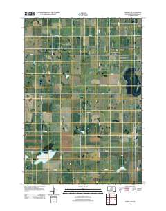 Bowdle SE 2012 topographic map thumbnail