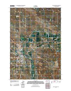 Belle Fourche 2012 topographic map thumbnail