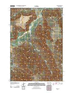 Pedro 2012 topographic map thumbnail