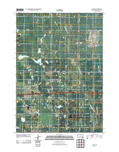 Salem 2012 topographic map thumbnail