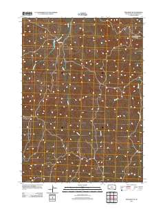 Pine Ridge NE 2012 topographic map thumbnail