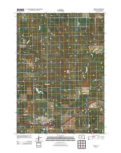 Murdo 2012 topographic map thumbnail