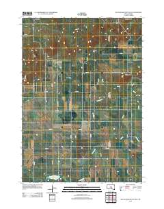 Rattlesnake Butte East 2012 topographic map thumbnail