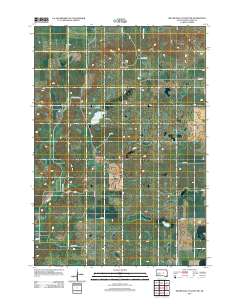 Miller Dale Colony NW 2012 topographic map thumbnail