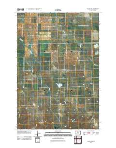 Peach Lake 2012 topographic map preview