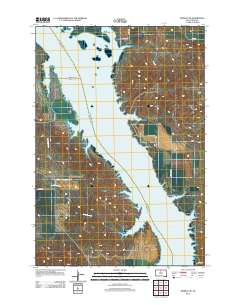Moreau NE 2012 topographic map thumbnail