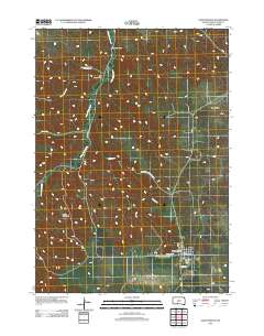 Saint Francis 2012 topographic map thumbnail
