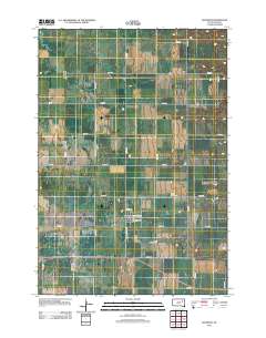 Raymond 2012 topographic map thumbnail