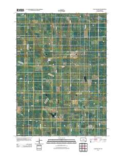 Oak Hollow 2012 topographic map thumbnail