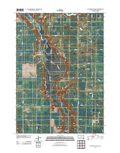 Rockport Colony 2012 topographic map thumbnail