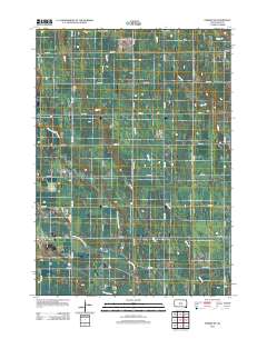 Parker NE 2012 topographic map thumbnail