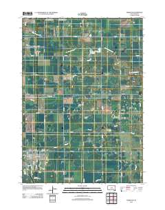 Parkston 2012 topographic map thumbnail