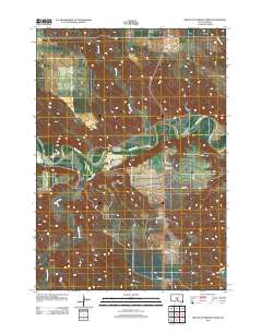 Mouth of Mission Creek 2012 topographic map thumbnail