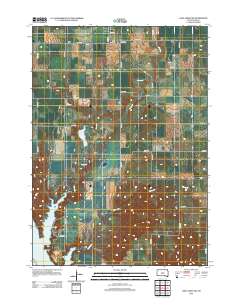 Lake Andes NW 2012 topographic map thumbnail