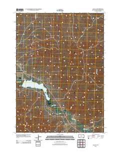 Oglala 2012 topographic map thumbnail