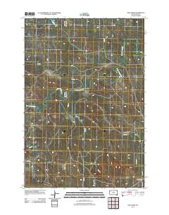 Mud Creek 2012 topographic map thumbnail