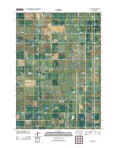 Lyonville 2012 topographic map thumbnail