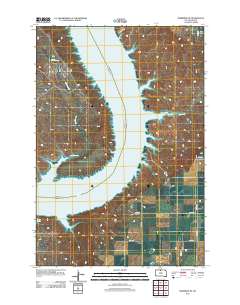 Mobridge NE 2012 topographic map thumbnail