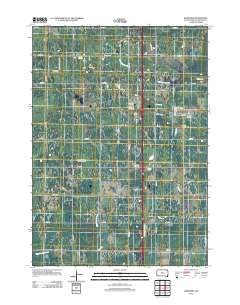 Worthing 2012 topographic map thumbnail