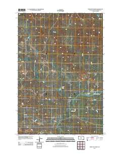 Sheep Pen Draw 2012 topographic map thumbnail