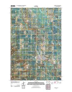 Sisseton 2012 topographic map thumbnail