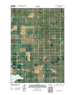Thomas Lake NW 2012 topographic map thumbnail