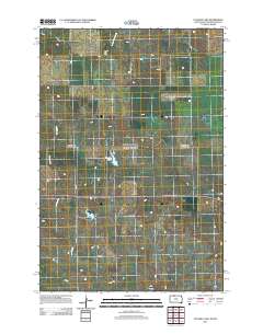 Tatanka Lake 2012 topographic map thumbnail