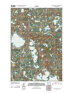 South Red Iron Lake 2012 topographic map thumbnail