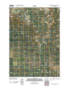 Short Bow Creek West 2012 topographic map thumbnail