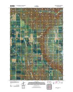 Short Creek 2012 topographic map thumbnail
