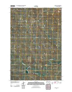 Zeona NE 2012 topographic map thumbnail